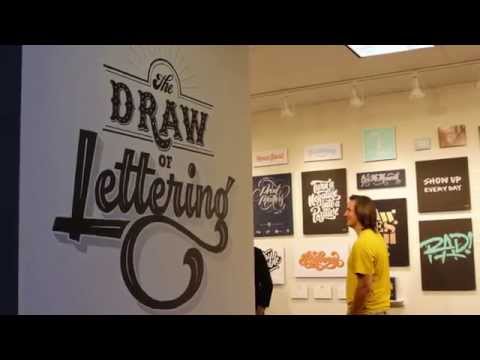 The Draw of Hand-Lettering: Gallery Opening