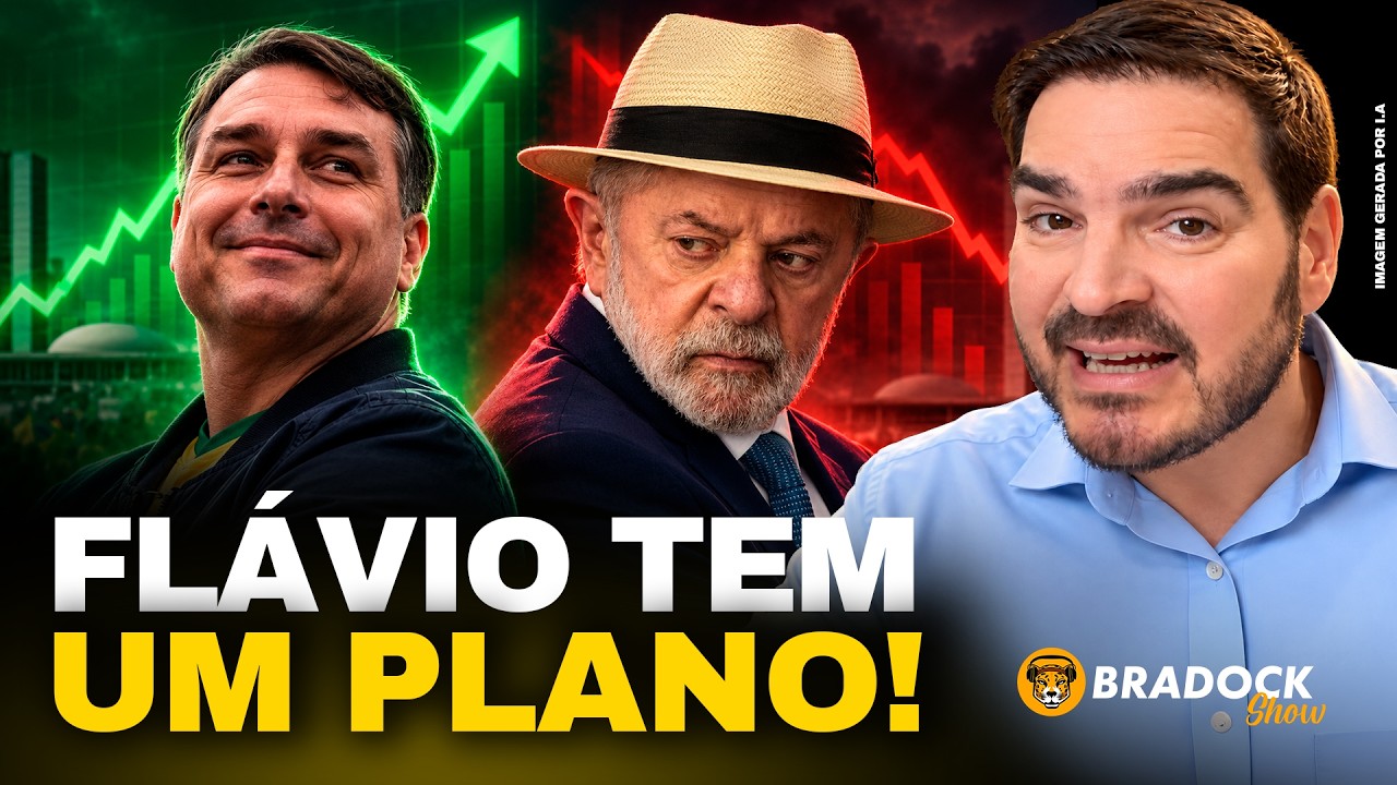 FLÁVIO TEM UM PLANO PARA VENCER LULA!