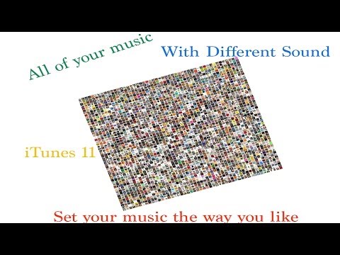 how to adjust itunes equalizer