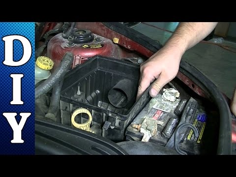 how to replace battery in 2004 pt cruiser