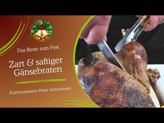 Gänsebraten von der Brandenburger Freilandgans