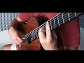 Nothing Else Matters Classical Guitar Cover