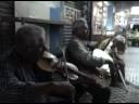 Músicos huastecos en el Mercado de Cd. Valles, SLP