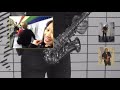 Saxaphone Busker Picadilly Circus London Underground HD HQ
