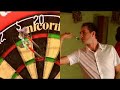 Mark Selby V Eric Bristow Legends of darts exhibition Mark Selby V Eric Bristow Legends of darts exhibition
