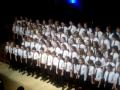 robyn quigg in Inverclyde Junior Choir xmas 2009