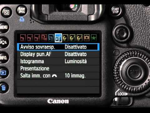 Impostazioni per video HD con Canon Eos