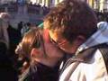 Trafalgar Square Freeze, London, 16th Feb 2008
