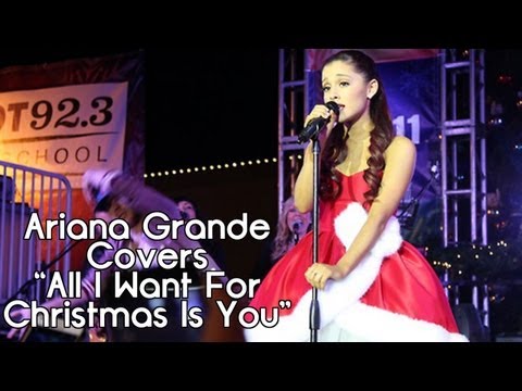 Tekst piosenki Ariana Grande - All I Want For Christmas (cover) po polsku