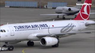 turkish airlines a 320200 hatay landing and take off at cgn airport fromto istanbul ist