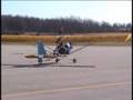 Hart Aero - Eagle ultralight airplane - Big Twin taxi out