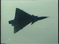 Swiss Mirage III over the Alps
