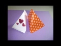 Reciclaje: Cómo hacer una cajita para dulces con papel reciclado
