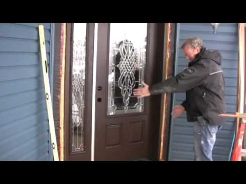 how to install a new door
