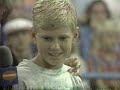 more: www.wiinintendo.net (this is a slightly better version then the other one i posted, i cleaned my vcr heads, no much better, but better. it's also a higher bitrate). sorry for the horrible quality of this video, the tape has been sitting in a box since 1989. the dropped frames (grey frames) are a result of my vcr, what you see is what you get. its still a great watch. when i was 8 i attended the filming of the nickelodeon tv show, total panic with hosts, greg lee (where in the world is carmen sandiego and the voice of mayor white on doug) and molly scott. this particular video segment i uploaded above was a video game preview/review of some of the hottest next gen consoles of the day, turbo graphx 16, sega genesis, atari linx, and the gameboy. andy eddy from video games & computer entertainment magazine was on to give us a first look at all of the newest handhelds and consoles. i recently dug up the vhs tape i used to record the show off of the tv back when it aired in 89. i remember driving into nyc (from new jersey) with all of my neighborhood friends, we thought we were so cool because we saw the gameboy before anyone else in school. everyone in my grade in school watched the show, so that monday at school we were like celebrities. at 5:00 in the video youll see me raising my hand, eagerly, to have a chance to play the genesis: there were some killer quotes during all that 1989 video game talk: - we can get a really long cord and play across town! - in color? ohhh  ... 
