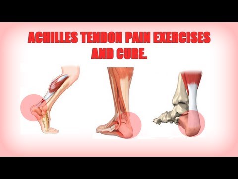 how to relieve achilles heel pain