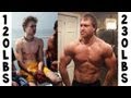 120lbs (Anorexia) to 230lbs Transformation Story
