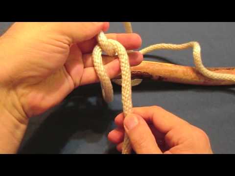 how to tie a timber hitch video