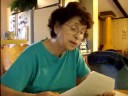 Aunt Marcie reading hearitage