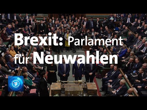 Großbritannien: Das Parlament stimmt Neuwahlen im Dez ...