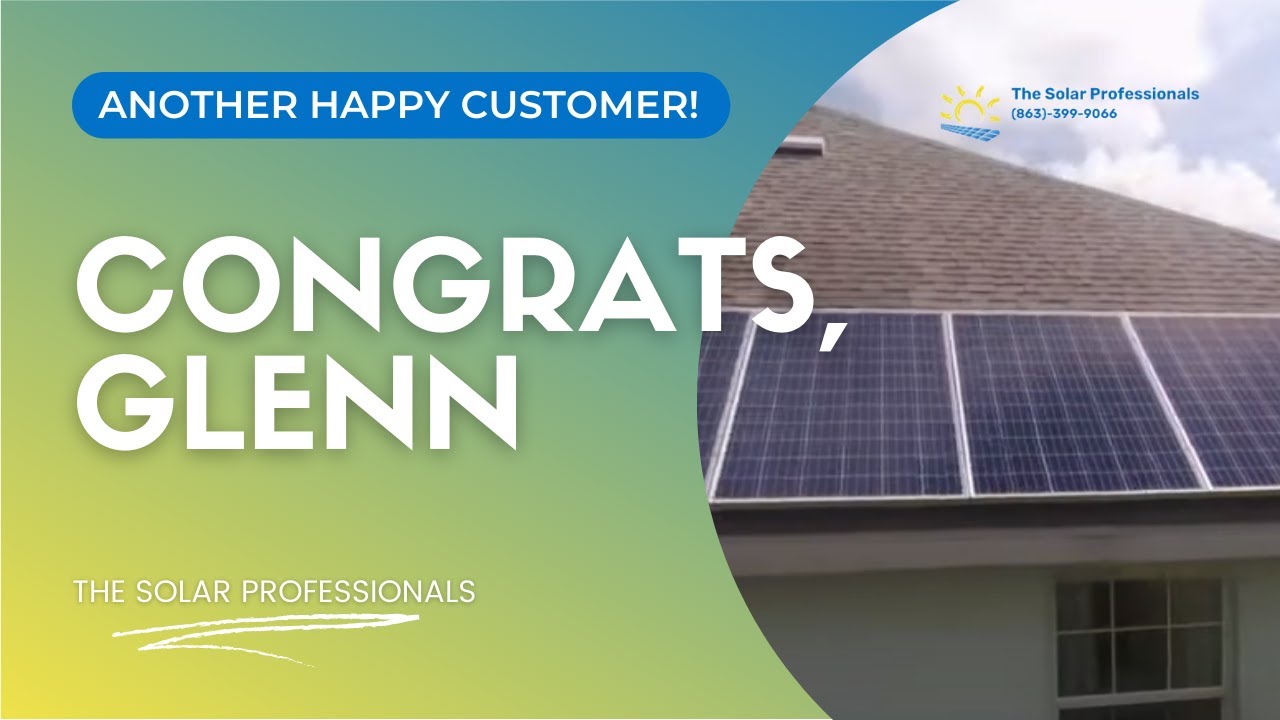 Congratulations, Glenn!