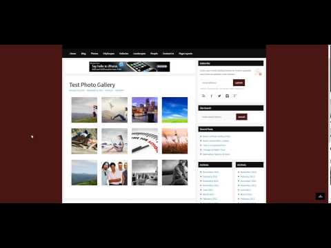 how to image gallery wordpress