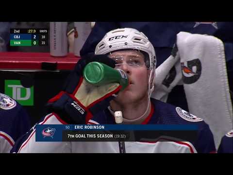 Eric Robinson - Goal vs Canucks