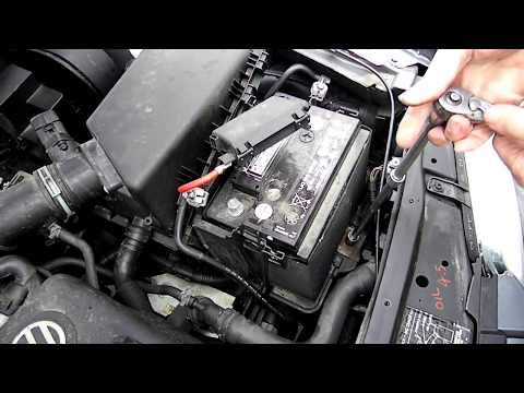 Battery Removal Volkswagen Jetta
