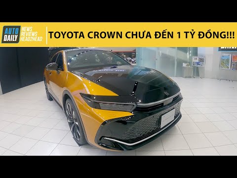 Toyota Crown Crossover 2024 chưa đến 1 tỷ mà quá đẹp! |Autodaily.vn|