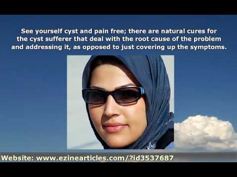 how to relieve ovarian cyst pain by yourself