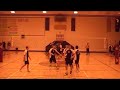Sick volleyball rally