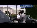Djimon Hounsou Leaves Restaurant in Beverly Hills. Djimon Hounsou Leaves Restaurant in Beverly Hills.
