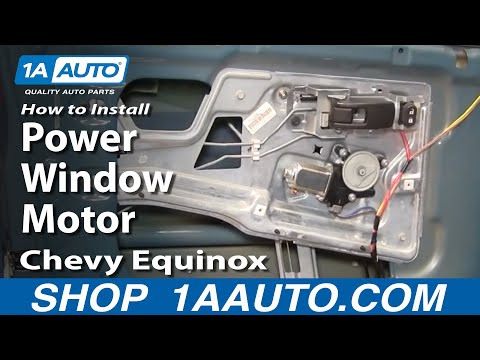 How To Install Replace Power Window Motor Chevy Equinox 05-09 1AAuto.com