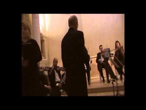 Stabat mater of Pergolezi with orcestra of conductor Robert conetti (November 2011)