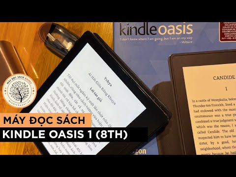 Review máy đọc sách Kindle Oasis 1 (8th) 