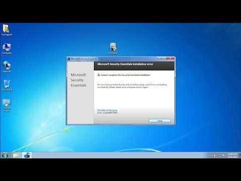 how to remove microsoft security essentials