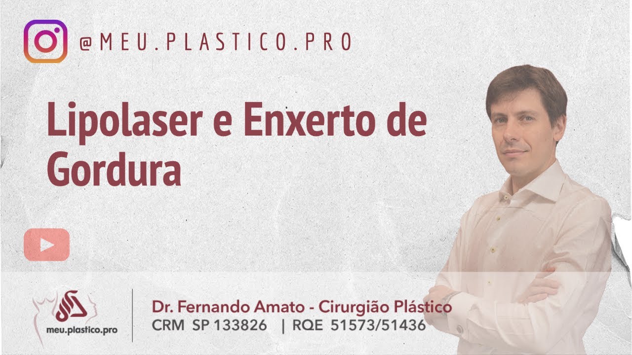 Lipolaser e enxerto de gordura