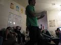Phil bowling with the Wii