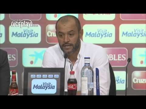 NUNO ESPÍRITO SANTO: 'NOSOTROS NUNCA VAMOS A BAJAR LOS BRAZOS' NUNO ESPÍRITO SANTO: 'NOSOTROS NUNCA VAMOS A BAJAR LOS BRAZOS'
