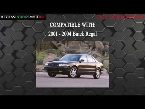 How To Replace Buick Regal Key Fob Battery 2001 2002 2003  2004