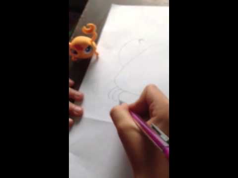 how to draw lps easy