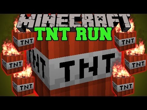 Minecraft: TNT RUN (PARKOUR AND RUN FOR YOUR LIFE OR DIE!) Mini-Game