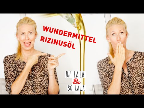 Schöne Haut * Wundermittel Rizinusöl * Falten weg & Pickel weg * mehr Haarwuchs * mega Beautytipp