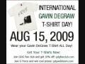 Gavin DeGraw - T SHIRT DAY - Twitter Trending Topic!