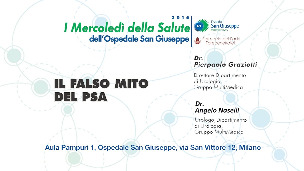 14 settembre - Il falso mito del PSA