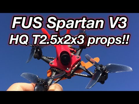 Spartan v3 HQ prop T2.5x2x3V2S 3s and 4s Flights