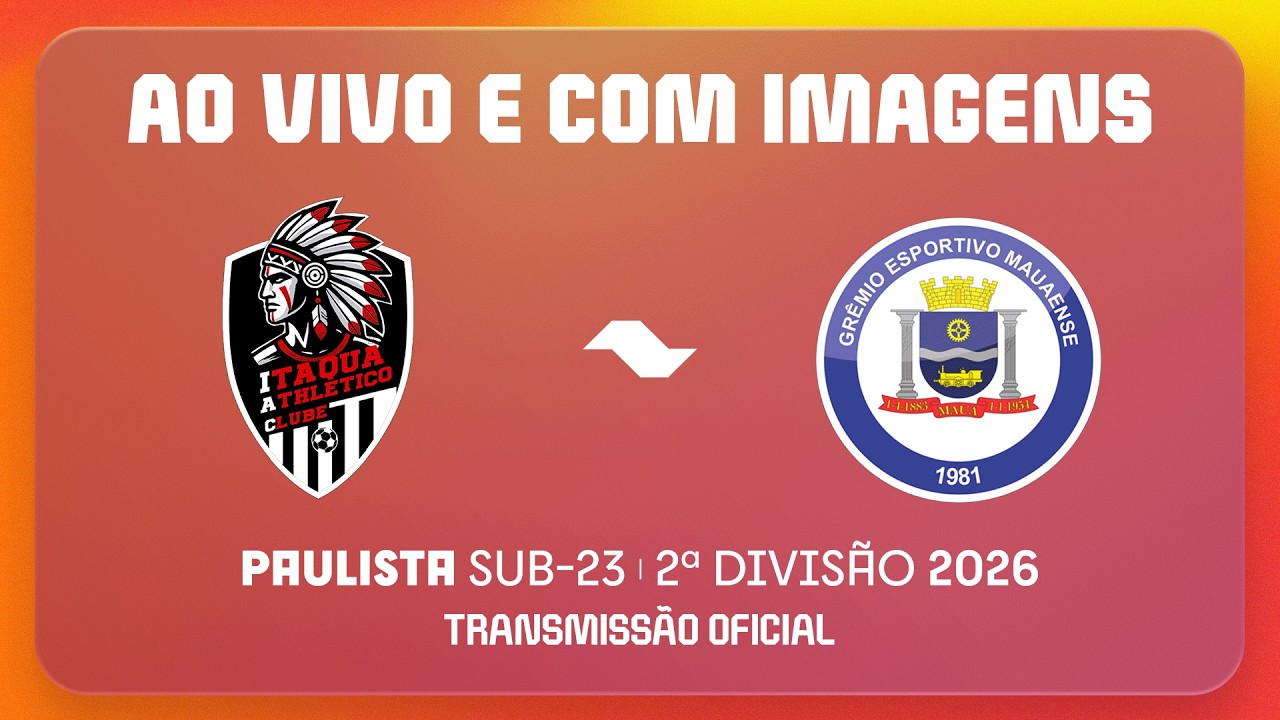 JOGO COMPLETO: ITAQUAQUECETUBA X MAUAENSE | RODADA 1 | PAULISTA SUB23 2ª DIVISÃO 2026