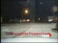 Police dash cam of Meteor over Edmonton, Canada