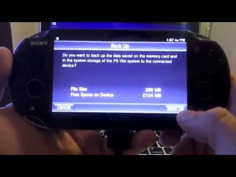 how to backup ps vita games to pc