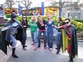 Batman and Robin at Six Flags magic Mountain Batman and Robin at Six Flags magic Mountain